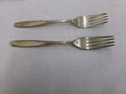2 gorham sterling silver forks - 90 grams total weight