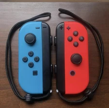 For Nintendo Switch Joy Con L & R Bluetooth Wireless Gamepad Controller w Straps