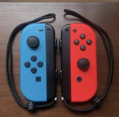For Nintendo Switch Joy Con L & R Bluetooth Wireless Gamepad Controller w Straps