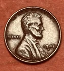 1941 S Lincoln Wheat Cent/Penny - Circulated - XF - Actual Coin #W25