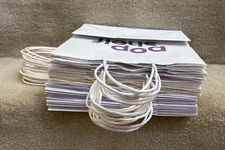 White Medium Paper Party Shopping Gift Bags with Handles 10x8x5 - Popshelf