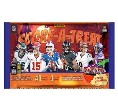 2025  Score-A-Treat Halloween Football 40-Pack Box  (Factory Sealed)