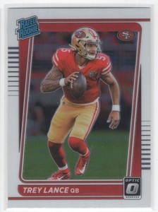 #203 2021 Donruss Optic Rated Rookie Trey Lance RC