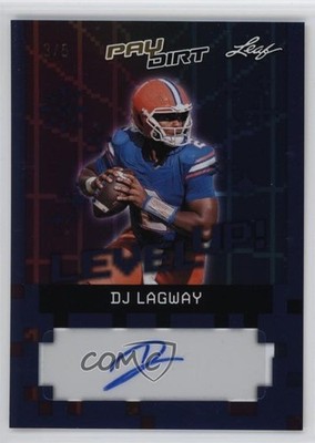 2026 Leaf Paydirt Level Up! Platinum /10 DJ Lagway #UA-DJL Auto 4g8