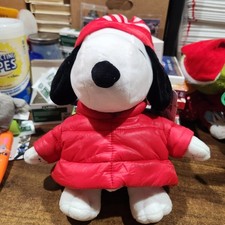 NEW W/Tag Snoopy Red Puffer Jacket Peanuts Holiday Plush 2024 TikTok F