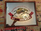 Kirin Brewery Company Beer Vintage Mirror Sign Bar Man Cave, 21.5” Dragon Horse