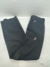 New Vintage Black Circle S Polyester Pants 8541 SS-29