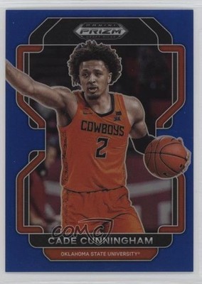 2022-23 Panini Prizm Draft Picks Blue Prizm 169/199 Cade Cunningham #6 o7m