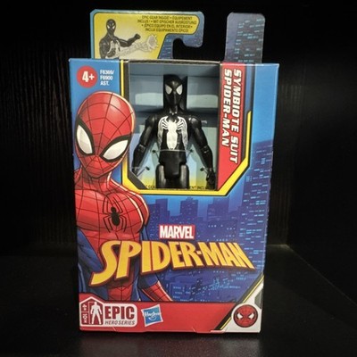 Hasbro Spider-Man Symbiote Suit Epic Hero Series Action Figure Black White