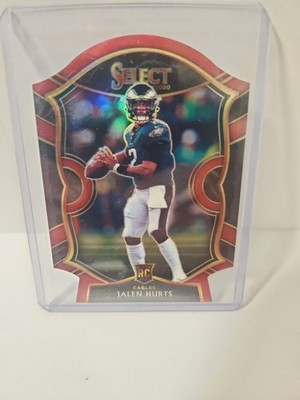 2020 Panini Select Concourse Jalen Hurts #50 Maroon Prizm Die-Cut (RC) (Bin 2)