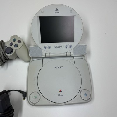 Sony PlayStation PSOne with LCD Screen 1 Controller For Parts Or Repair Read Des