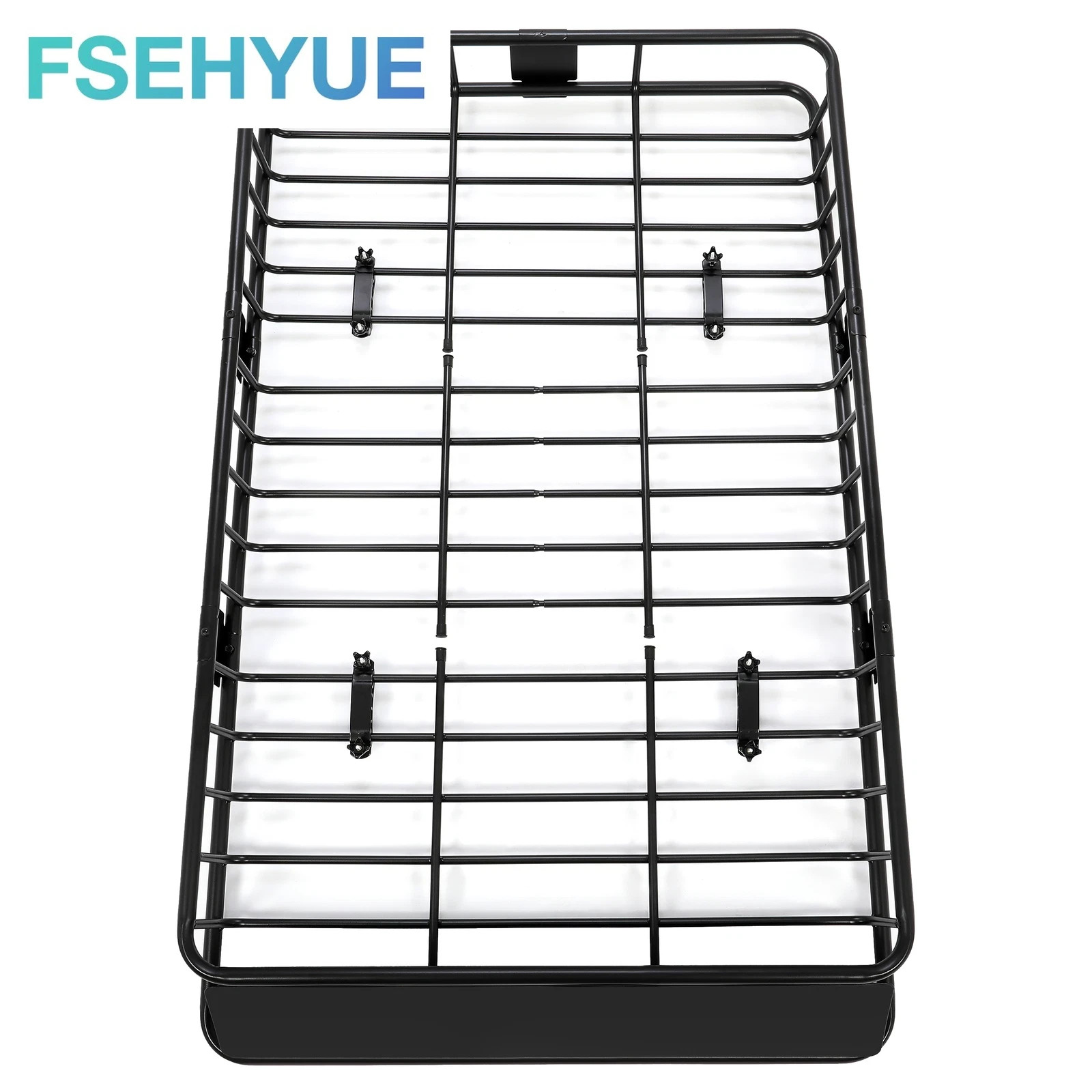 Universal Roof Rack Basket Car Luggage Carrier Steel Vehicle Cargo 64" For SUV