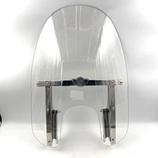 oem Harley 58261-02 Detachable 100th Anniversary Windshield 88-04 XL FXR FXD