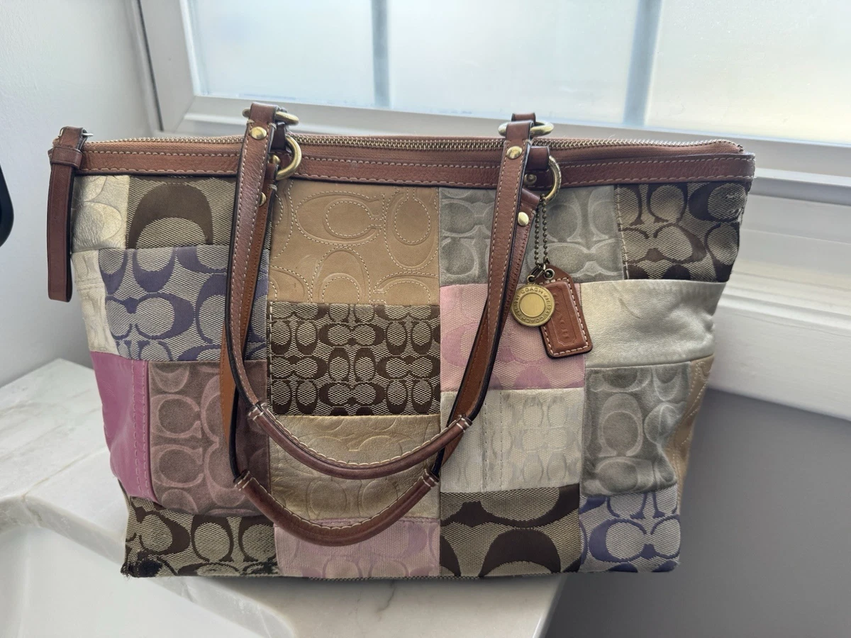 Coach Patchwork Tote Medium Bags & Handbags for Women for sale | eBay