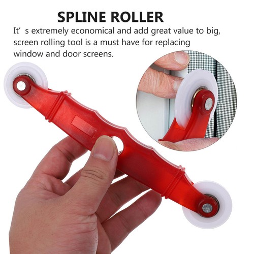 2PCS Screen Rolling Tools Spline Tool Screen Door Roller Tool Flat Spline Tool - 第 7/12 張圖片