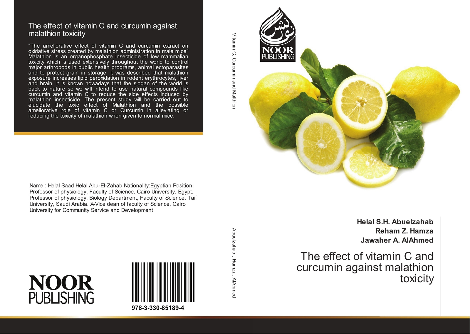 Thumbnail - The Effect Of Vitamin C And Curcumin Against Malathion Toxicity