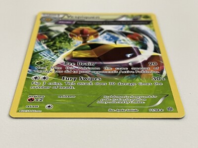 how to check if a pokemon card is fake Vespiquen ex Obsidian Flames 096/197, NM Pokemon Card main image 1