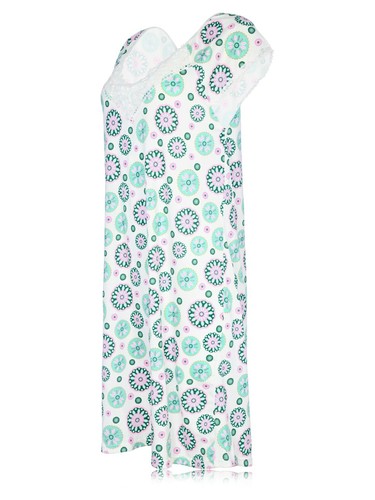 JEFFRICO Nightgowns For Women Short Sleeve Soft Sleepwear Comfy Nightshirts 803 - Picture 38 of 40