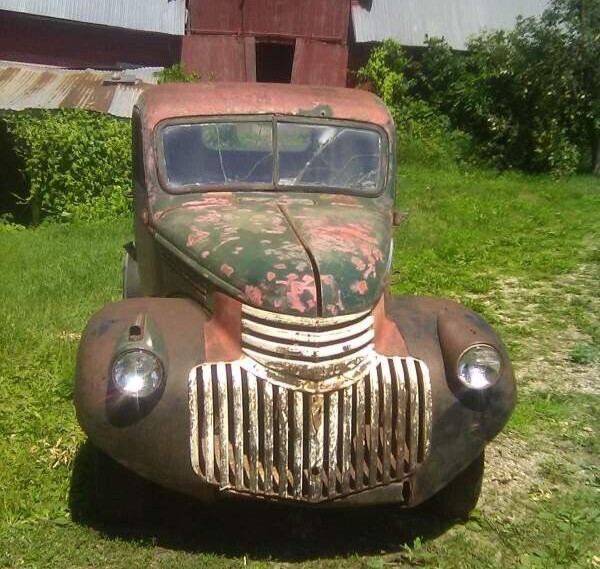 1946 CHEVROLET PICKUP 1/2TON RATROD PROJECT -PARTS