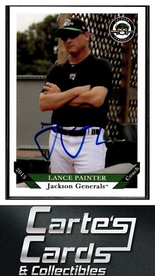 Lance Painter 2015 Grandstand Jackson Generals #NNO  TTM/IP Signed Autographed