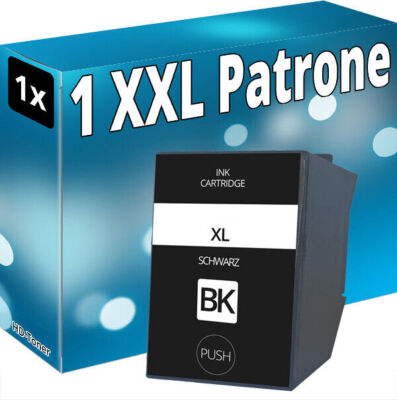 1x TINTE PATRONE XL für Epson Expression Premium XP 6000 6005 6100 6105 bk