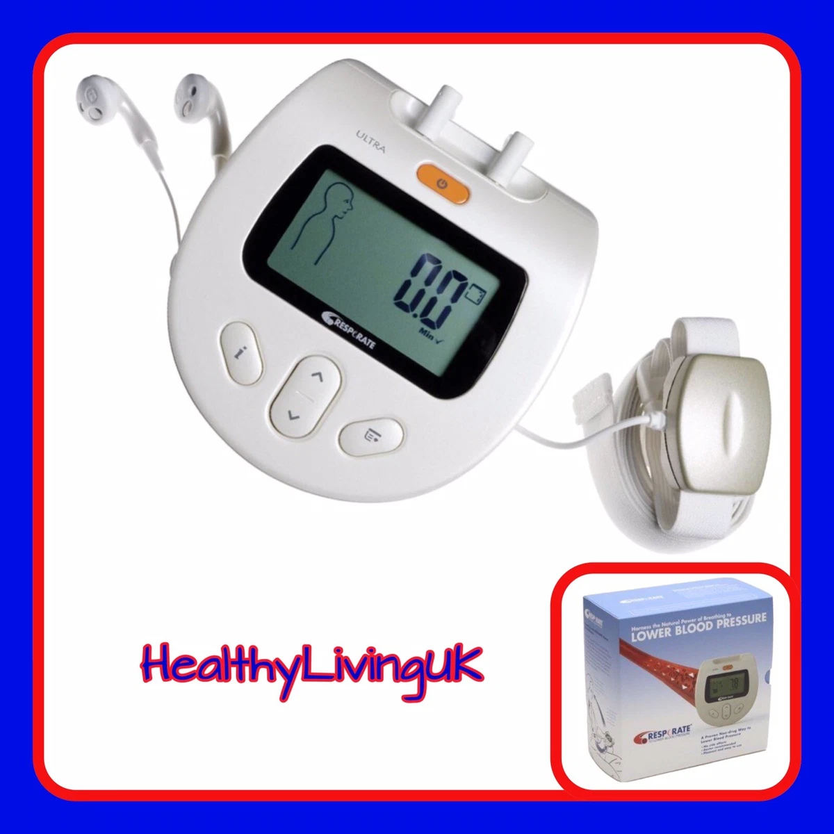 RESPeRATE Ultra - Blood Pressure Lowering Device - Non-Drug - RRP £499