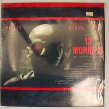 12 Monkeys Laserdisc, 1995 Bruce Willis, Madeleine Stowe - Sci-Fi Thriller