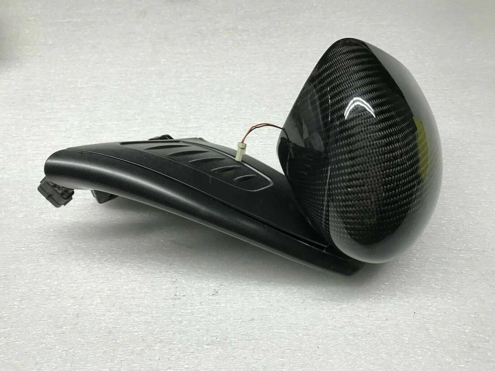 MCLAREN MP4-12C DRIVER LEFT SIDE CARBON FIBER MIRROR OEM 11A88447CP
