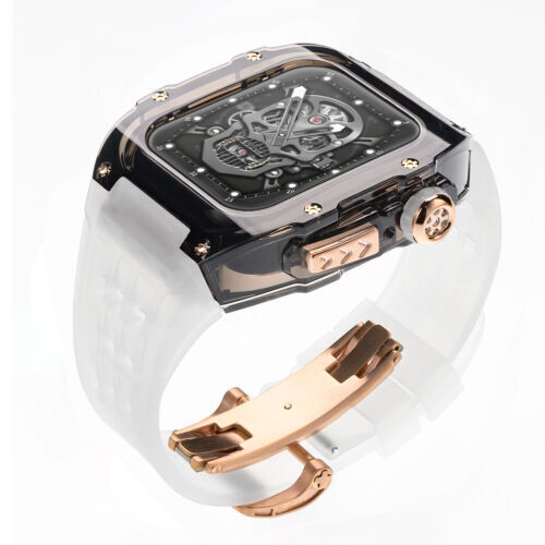 49mm 45mm Transparent PC Rubber Band Fr Apple Watch Ultra 2 9 8 7 6 Mod Kit Case - Zdjęcie 26 z 59