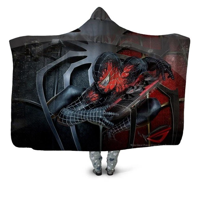 Spider-Man Hooded Blanket