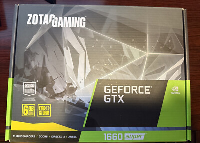 ZOTAC GeForce GTX 1660 Super 6GB GDDR6 (ZT-T16620F-10L)