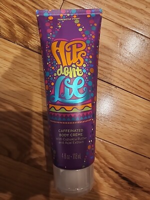 New Perfectly Posh Body Cream Hips Don t Lie Caffeinated Anti-cellulite