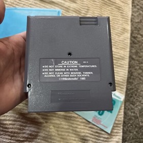 Galaga: Demons of Death con custodia Nintendo blu manuale (Nintendo NES, 1988)