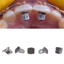 100Pcs Dental Orthodontic MIM Bite Turbos Tongue Tamers Monoblock Bondable Hinge