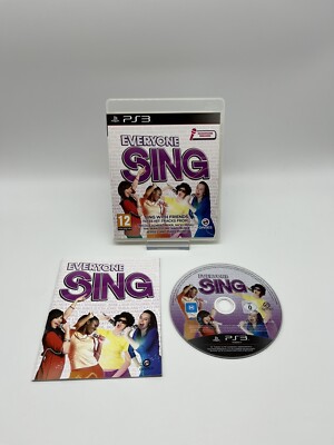 Everyone Sing (Sony PlayStation 3, 2012) - PS3