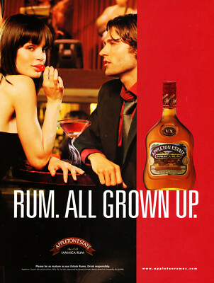 APPLETON ESTATE RUM AD #2 RARE 2004 OUT OF PRINT 