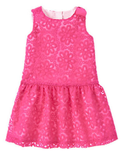 Neu mit Etikett Gymboree EGGJAGD rosa Organza Kleid Ostern Kleinkind Mädchen Hochzeit - Bild 1 von 1