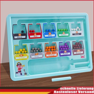 DE Colorful Magnet Board Puzzles Toddler Fine Motor Skills Toys Preschool Learni