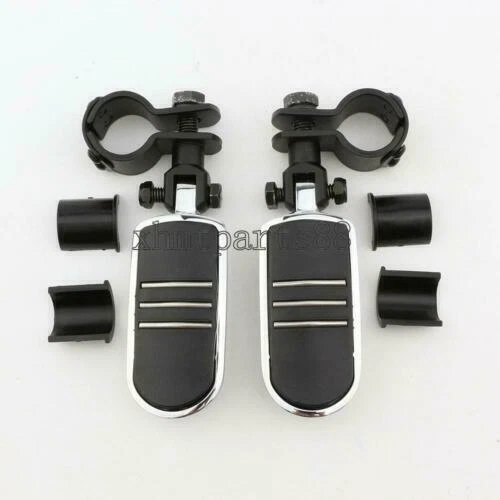 Clavijas de pie de carretera para Yamaha Road Star 1600 1700 con protector de motor de 1" o 1-1/4" Foto 3 de 4