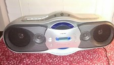 Sony CFD-F10 CD / Cassette Player / AM FM Radio Boombox Bass Expansion - Tested