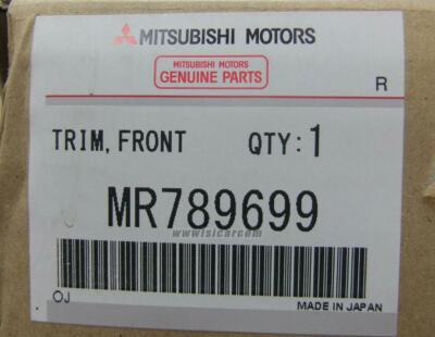 Mitsubishi Lancer Tommi Makinen Cp9a Trim FR Door LH Black W/h 