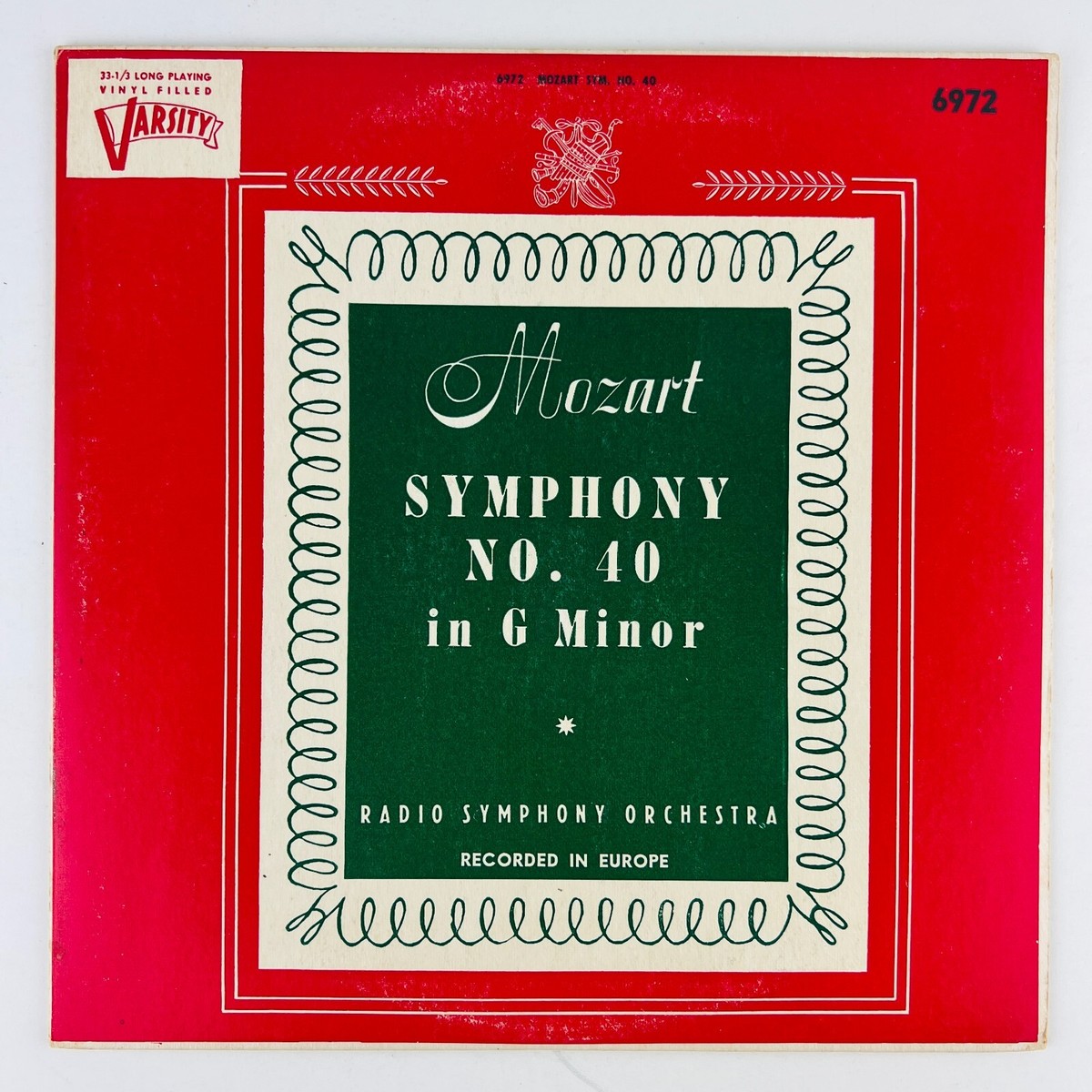 (未使用･未開封品)Wolfgang Amadeus Mozart Symphonie n°40 Mozart Radio Symphony Orchestra – Symphony No 40 In G Minor