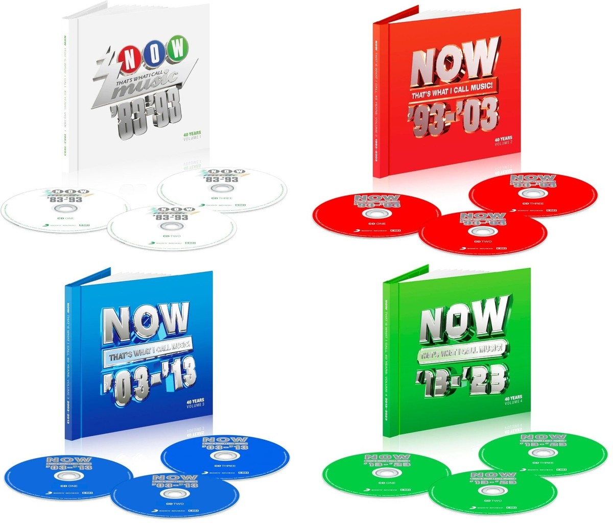 Now 40 Years Special Edition 1983 to 2023 - All New & Sealed