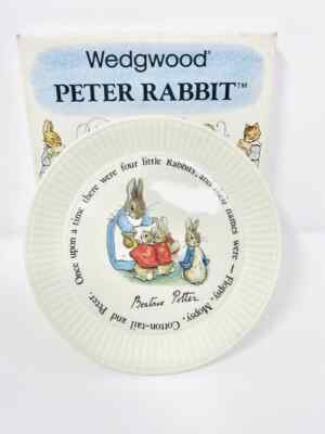 Vintage Wedgwood Beatrix Potter Peter Rabbit Round Compotier 6'' w/Original Box