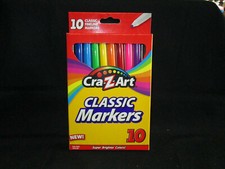 Cra-Z-Art Classic Markers Pack of 10, New