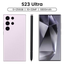 Smartphone S23 Ultra débloqué Android 14 7,0 pouces 256 Go 6800mAh 5G double SIM
