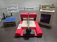 SIZZIX Original Die Cutting Embossing Machine Lot Dies Doodle Block Lowercase&up