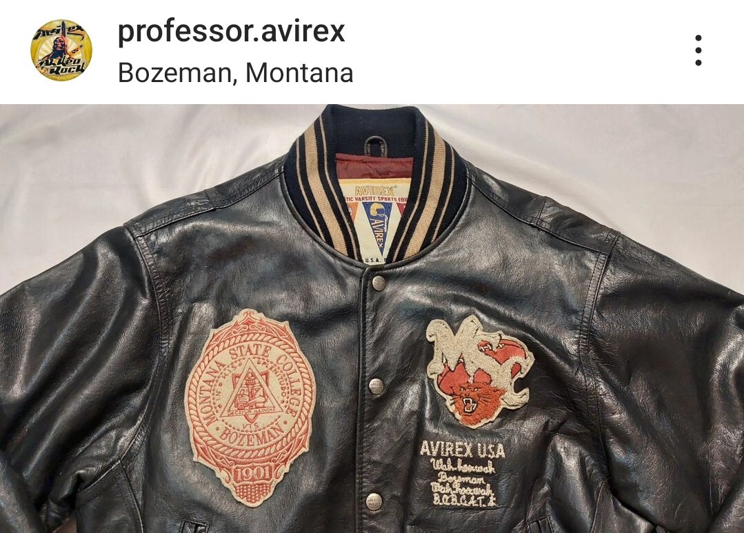 Rare 90s Avirex USA Bozeman Bobcats Sz S | eBay Rare 90s Avirex USA Bozeman Bobcats Sz S | eBay