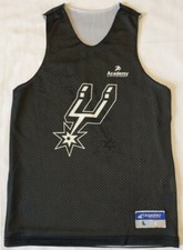 Youth San Antonio Spurs Reversible Jersey Black  Black Size Youth Large