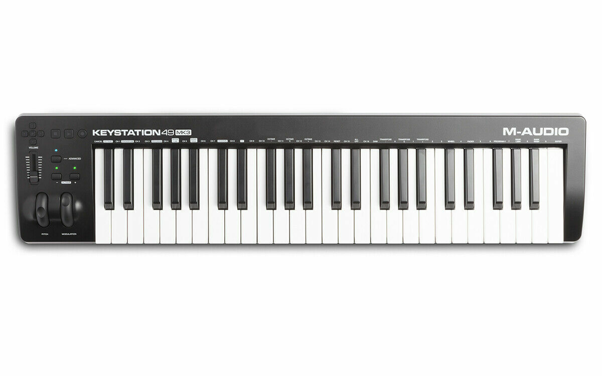 M-AUDIO KEYSTATION 49 MK3 Tastiera keyboard MIDI USB 49 tasti NUOVA